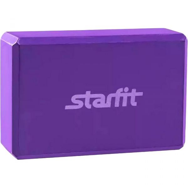 Блок для йоги Starfit FA-101 150х78х22.5 мм фиолетовый