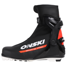 Ботинки для беговых лыж ONSKI Skate Pro S86323 черный/красный 46 р.