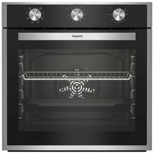 Духовой шкаф Hotpoint-Ariston FE9 814 H IX нержавеющая сталь/черный