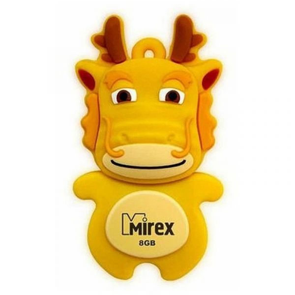 Флешка Mirex Dragon USB 2.0 16Гб красный