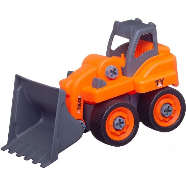 Конструктор Junfa toys 590 Грузовик в чемоданчике 7 деталей