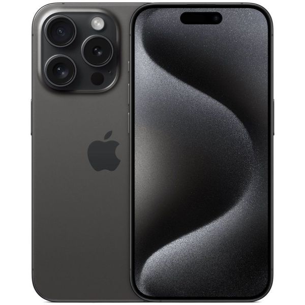 Мобильный телефон Apple iPhone 15 Pro 2023 iOS /256 Гб черный титан MTQ83CH/A