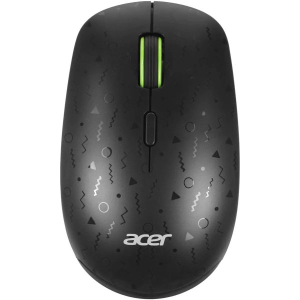 Мышь Acer OMR307 оптическая, беспроводная, USB, черный [zl.mcecc.022]