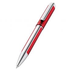 Шариковая ручка Pelikan Elegance Pura K40 черный,бордовый/серебристый