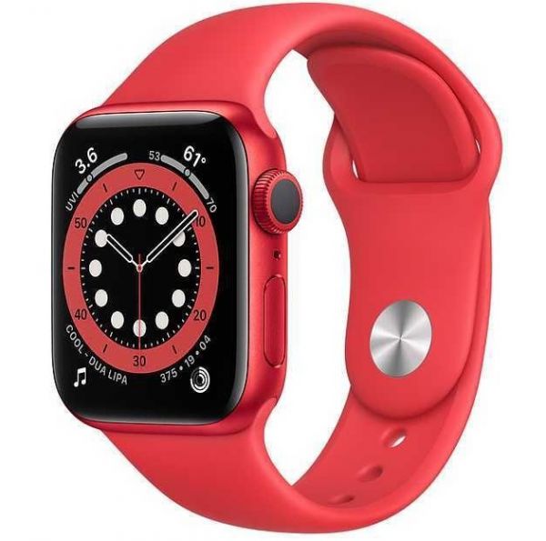 Умные часы Apple Watch Series 6 2020 44 мм красный [m00m3ru/a]