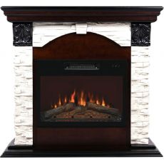 Электрокамин RealFlame Dublin LUX STD/EUG/24 AO (DN)+Kendal 24 1040х970х370мм дуб античный