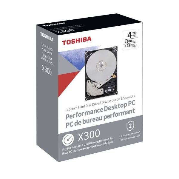 Жесткий диск Toshiba HDWE140EZSTA 4 Тб HDD SATA III 3.5 